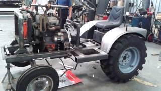 Allen Smith's Homemade tractor part 1