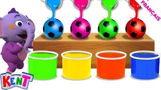 Apprendre les couleurs Ball | Comptines | | Bébé Kent