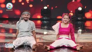 K MAYA LAGCHA RA || SANJAY B.K  & KHUSI KARKI ||   DUET ROUND  || MERO DANCE UNIVERSE ||