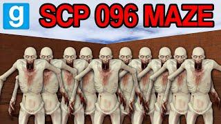 SCP-096 IN A GIANT MAZE! - Garry's mod Sandbox