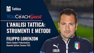 L'analisi tattica: strumenti e metodi. Lezione di Match Analysis con Filippo Lorenzon (Docente FIGC)