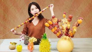 E37 How to make sugar-coated fruit desserts at office? | Ms Yeah