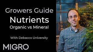 Growers Guide to Nutrients with DeBacco University