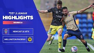 Newcastle Jets v Wellington Phoenix - Highlights | Isuzu UTE A-League 2023-24 | Round 14