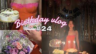 Birthday vlog [getting nails done ,family dinner,getting old ]