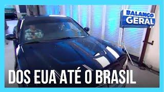 Brasileiro volta dos EUA para São Paulo dirigindo carro raro