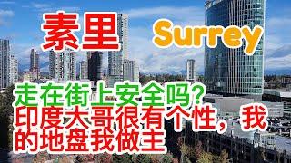 【温哥华旅游】素里市 Surrey，治安真的很差吗？今天亲自去体验，结果。。。。