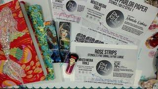 NEW PM ARTIST STUDIO FOAM STAMPS AND STENCILS~#pmartiststudio (Rated 18+)