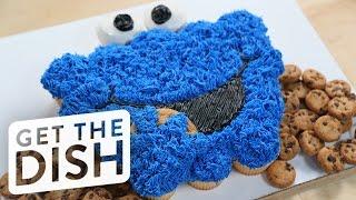Cookie Monster Pull-Apart Cake | Get the Dish