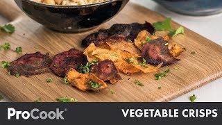 How to make vegetable crisps | Healthy vegetarian recipes