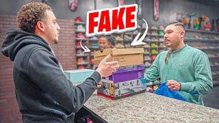 He Tried Selling 2 Fake Sneakers!