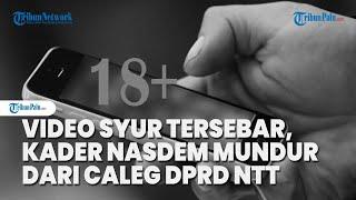 Kader Partai Nasdem Mundur dari Caleg DPRD NTT Karena Video Syur Tersebar
