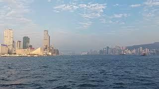 hongkong ferry from tst to central #hongkongferry #central #tsimtsatsui #hongkong