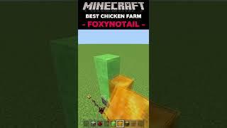 Minecraft » BEST CHICKEN FARM TUTORIAL