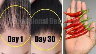 Indian secret, to accelerate hair growth and treat baldness from the first week