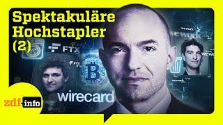 Hoch gepokert, tief gefallen: Crypto-Pleite, "WeCrashed" und der Fall Wirecard | ZDFinfo Doku