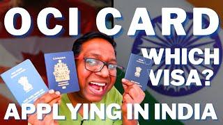 Applying for OCI from India explained | evisa |x1 visa scenerio