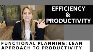 Functional Planning Approach Drive Productivity | PlantheGrind