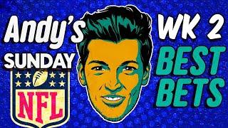 Andy's Week 2 Sunday NFL Sniffs, Picks & Pirate Parlays | Best NFL Bets w/@AndyFrancess