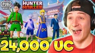 NEW HUNTER X HUNTER CRATE OPENING! PUBG MOBILE