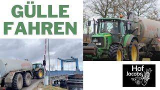 Gülle fahren 