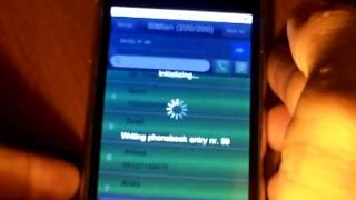 How To Copy Contacts From  Iphone 3G unlocked To Sim card w/ SIMmanager