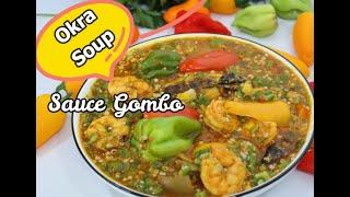 Sauce Gombo  Authentique  du Togo |Okra Soup| Togolese Fetri Detsi