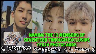 Seventeen 세븐틴 Yes24 exclusive FML photocards| I tried naming the 13 members!!! OMG