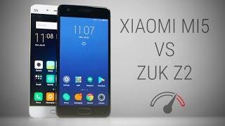 ZUK Z2 (Lenovo Z2 Plus) vs Xiaomi Mi5 Speedtest Comparison