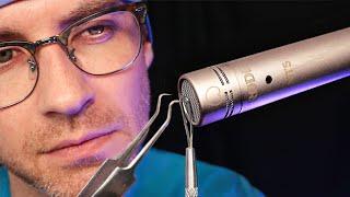 SPINE TINGLING ASMR Ear Examination  Ultra Sensitive Personal Ear Cleaning Checkup