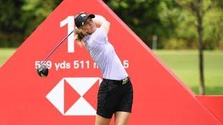 Amy Olson Round 2 Highlights 2019 HSBC Women's World Championship