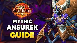 Mythic QUEEN ANSUREK Boss Guide and Fight Walkthrough | WeakAuras, Raidplan, and More!