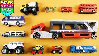 Big And Small Vehicles For Kids | Size Relation Videos