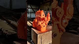 Деревенская движуха,Трактор МТЗ 80 грунтовка и покраска.
