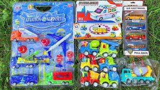 Unboxing Brand New Toy Vehicles after Searching these Toys | Ambulance, Construction Vehicles, Buses