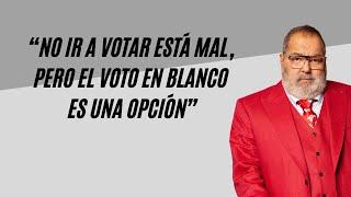 Jorge Lanata: “No ir a votar está mal, pero el voto en blanco es una opción”