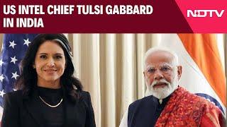 Tulsi Gabbard In India | US Intel Chief Tulsi Gabbard In India, 1st Visit Of Trump's Key Aide