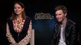 Eddie Redmayne & Katherine Waterston talk Fantastic Beasts: The Crimes of Grindelwald