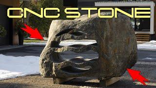 Cutting Granite with a DIY wire saw #CNC #GRANITE #STONE