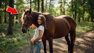 Blind Baby Horse Was Left To Die In Forest, Then A Little Girl Did Something That Made Everyone Cry!