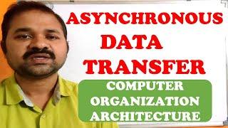 Asynchronous Data Transfer ||Strobe || Handshaking || Serial || Asynchronous Communication Interface