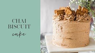 Chai Biscuit Cake - Hello Friends Chai Pi Lo - The Cupcake Confession