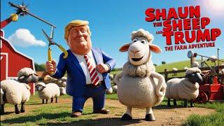 The Unlikely Friendshipof Shaun the Sheep and Donald Trump