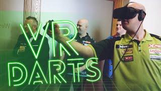 MVG and Rob Cross play Virtual Reality Darts!