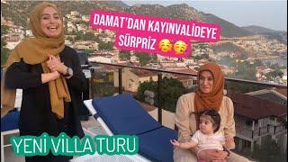 EŞİMİN ANNEME SÜRPRİZİ , YENİ VİLLA TURU, 3 ÇOCUKLA İLK UZUN YOLCULUĞUMUZ