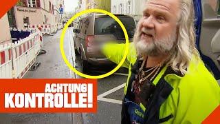 Kein Weg vorbei! Auto parkt auf Sperrfläche! 1/2 | Achtung Kontrolle | Kabel Eins