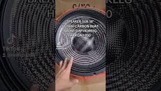 SPEAKER SUB 18" coil 5 inch PD 1880 CARBON /11 #power #shorts #video