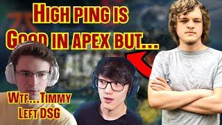 Verhulst REACTS on iiTzTimmy Leaves DSG | Is HIGH PING REALLY Good In Apex RANK? | Apex Legends