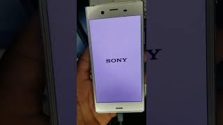 Sony xperia XZ1 SO-01K hard reset