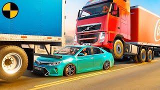 Truck and Car Accidents #1  BeamNG.Drive
